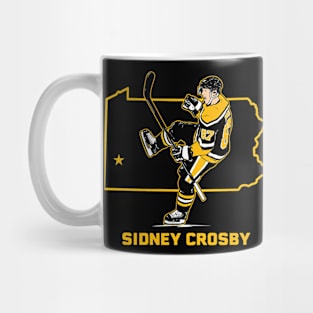 Sidney Crosby State Star Mug